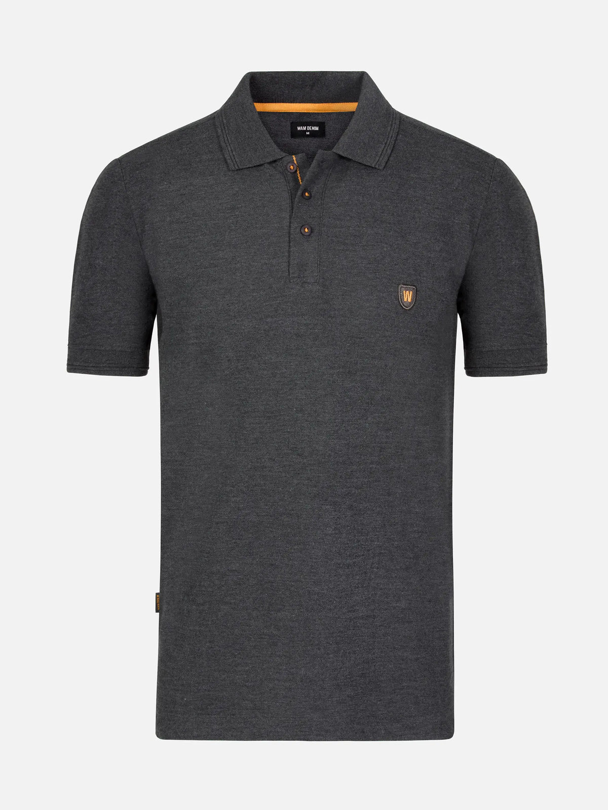 The Ameer Anthracite Polo Wam Denim