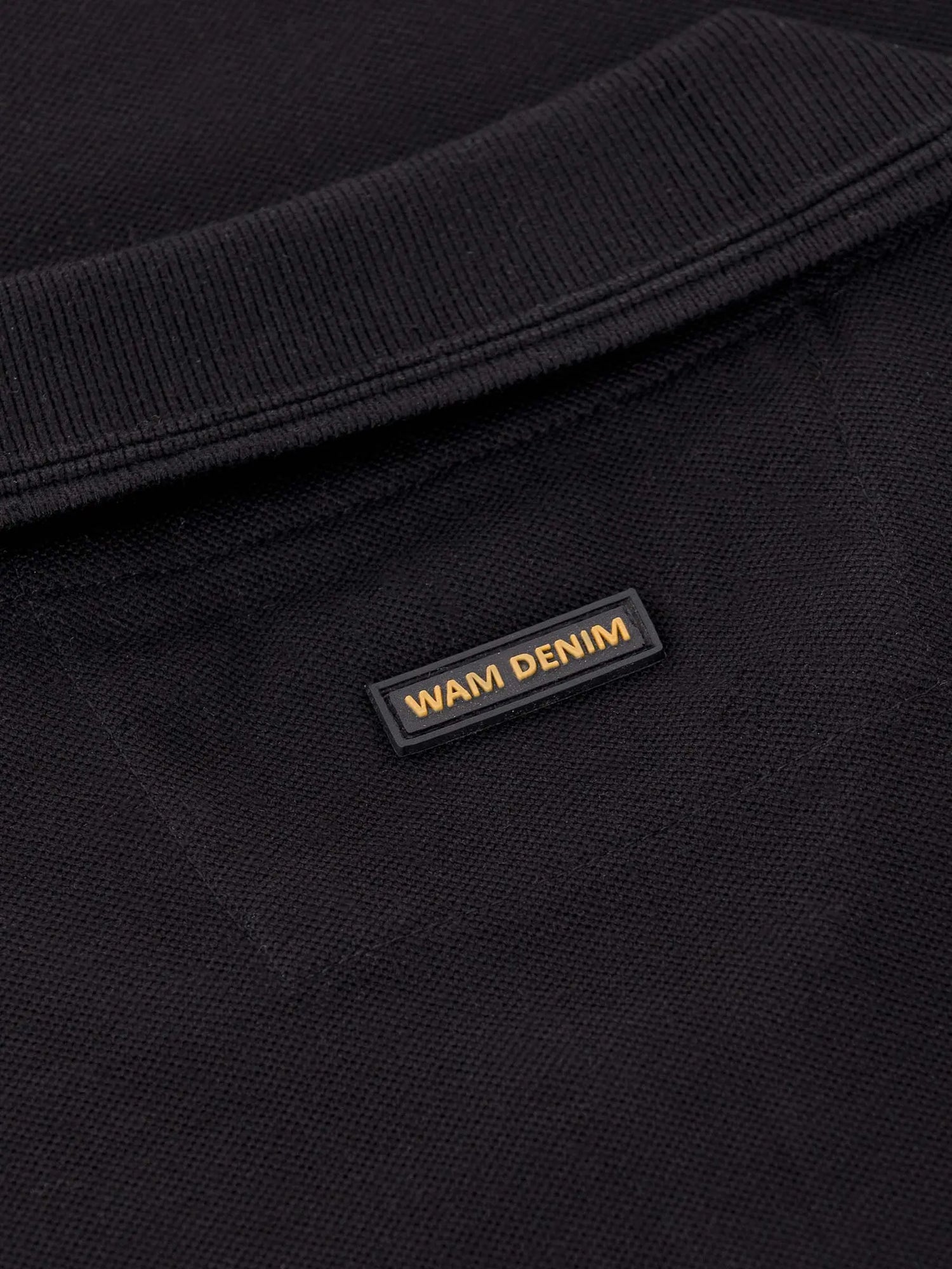 The Ameer Black Polo Wam Denim
