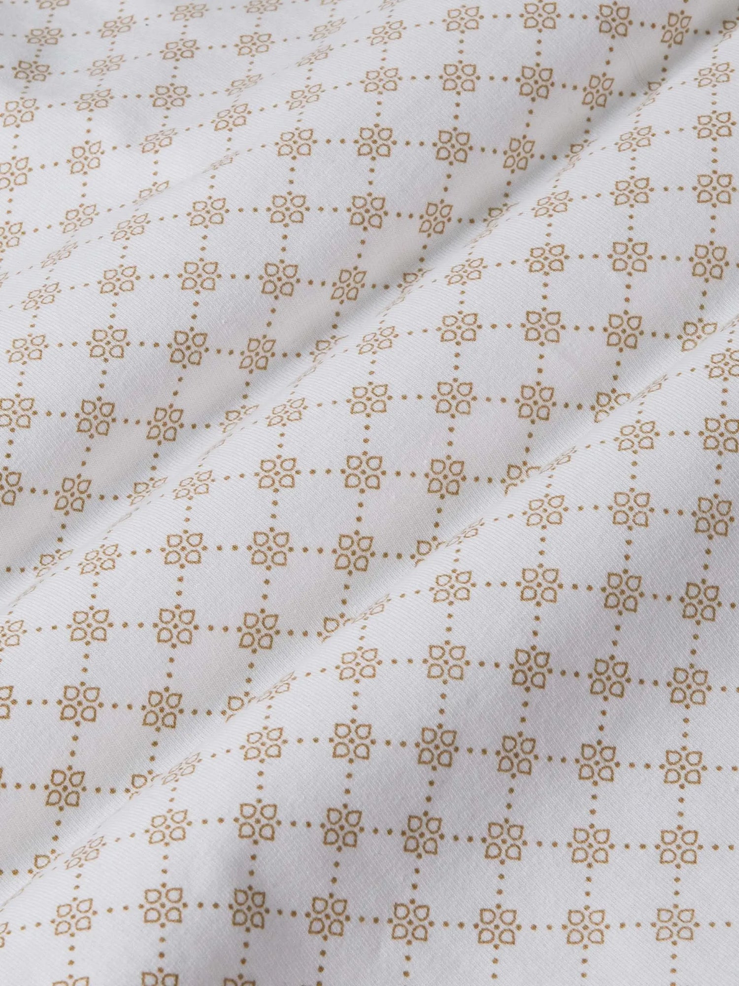 The Damir Beige White Polo Wam Denim