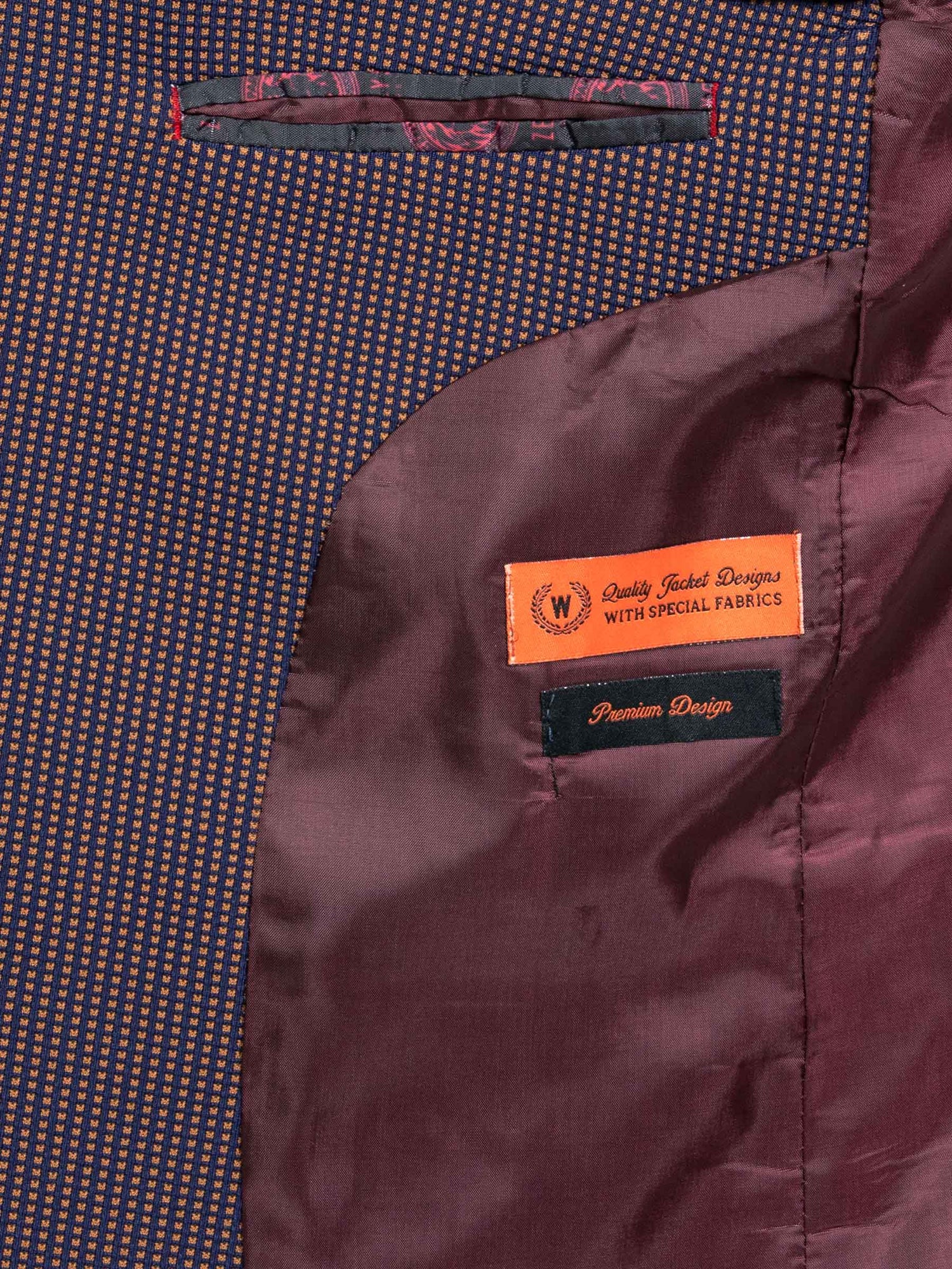 The Italy Navy Peru Blazer Wam Denim