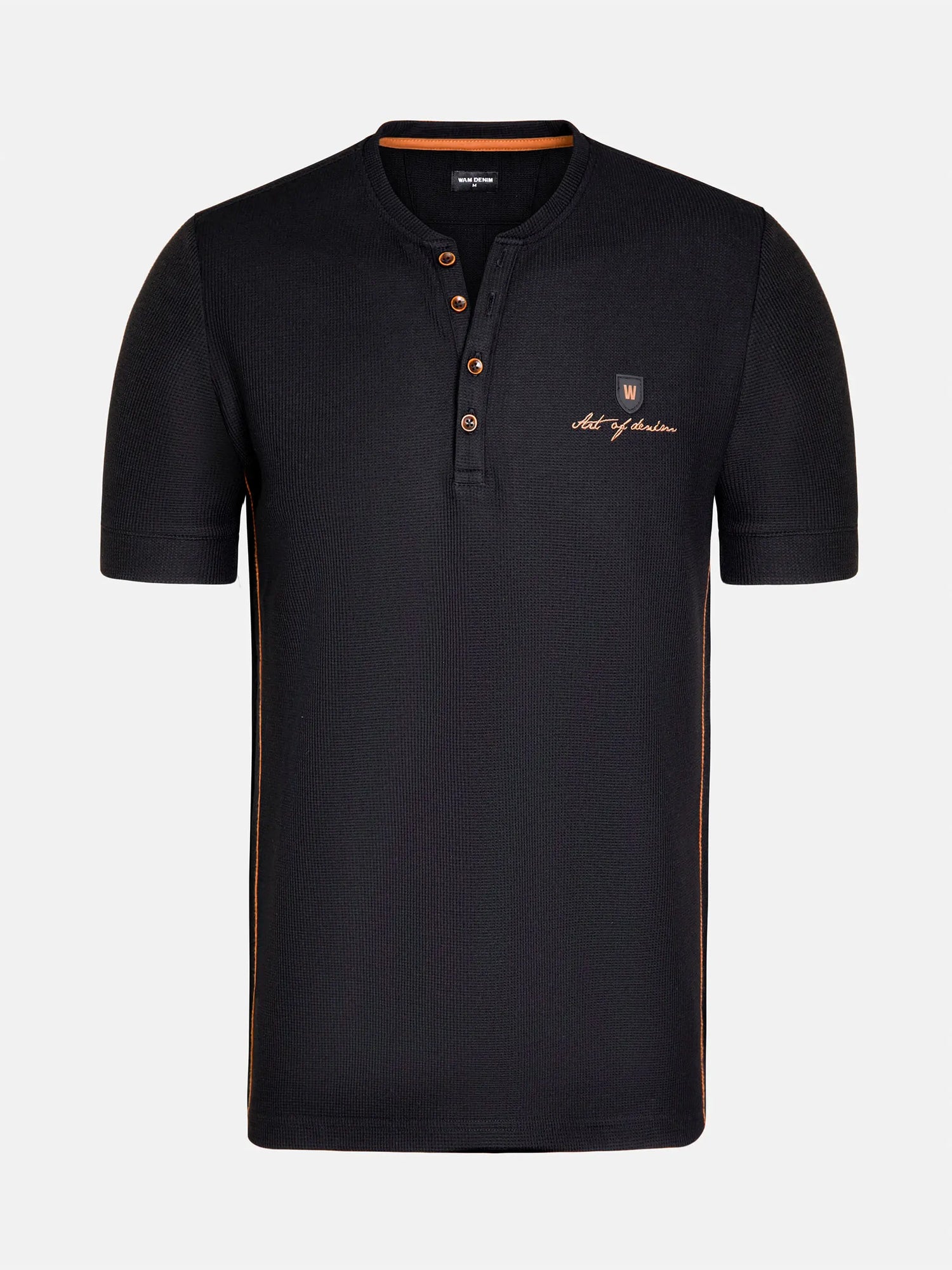 The Aston Black Tshirt Wam Denim