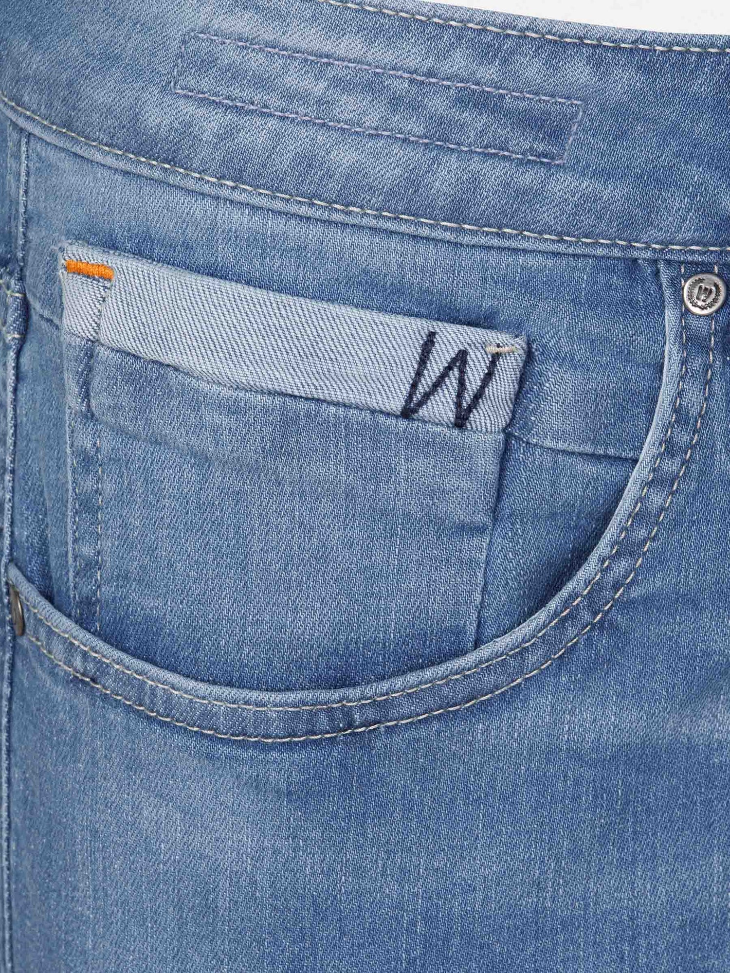 The Brixton Blue Shorts Wam Denim