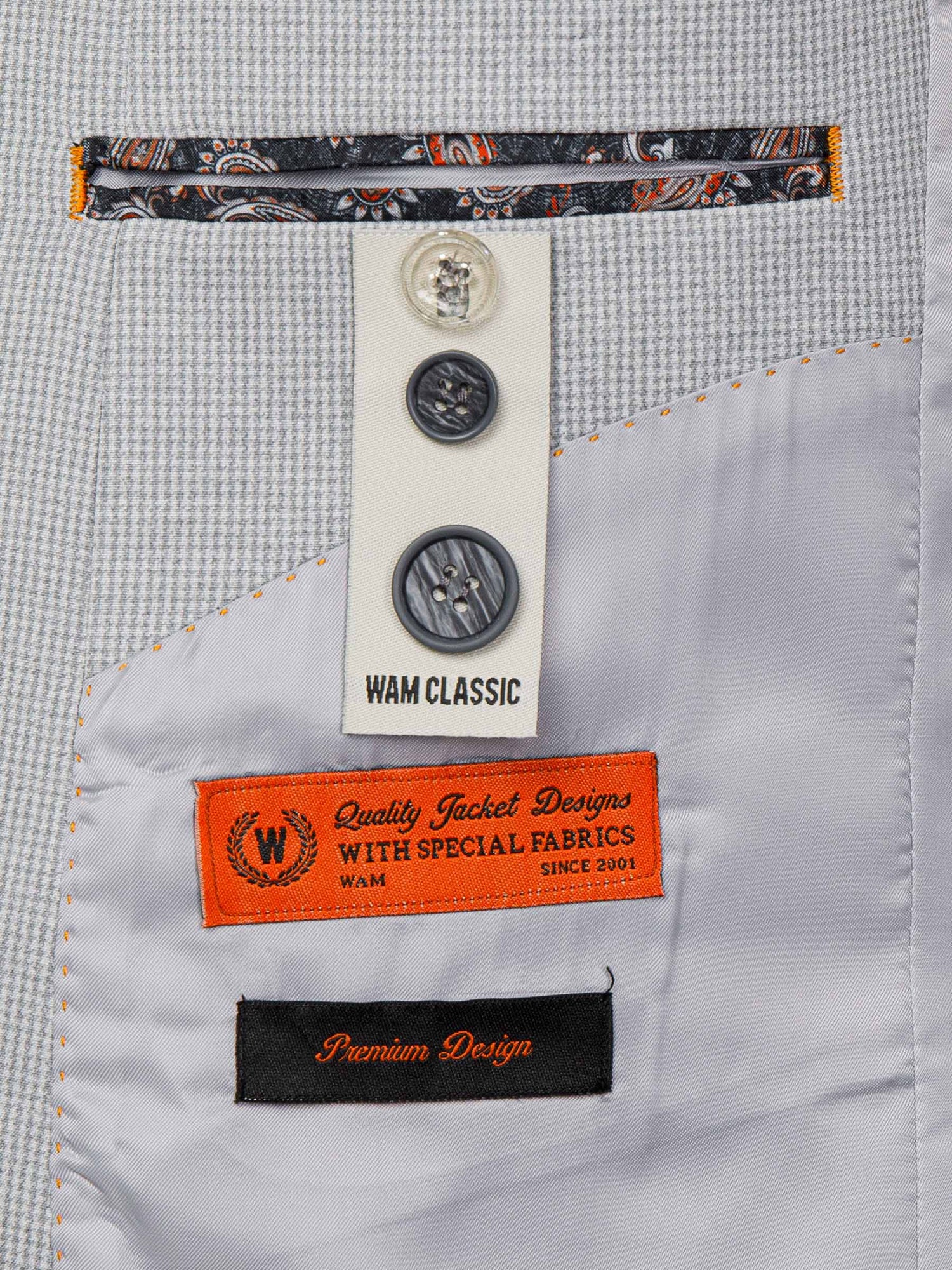 The Ashton Grey Blazer Wam Denim