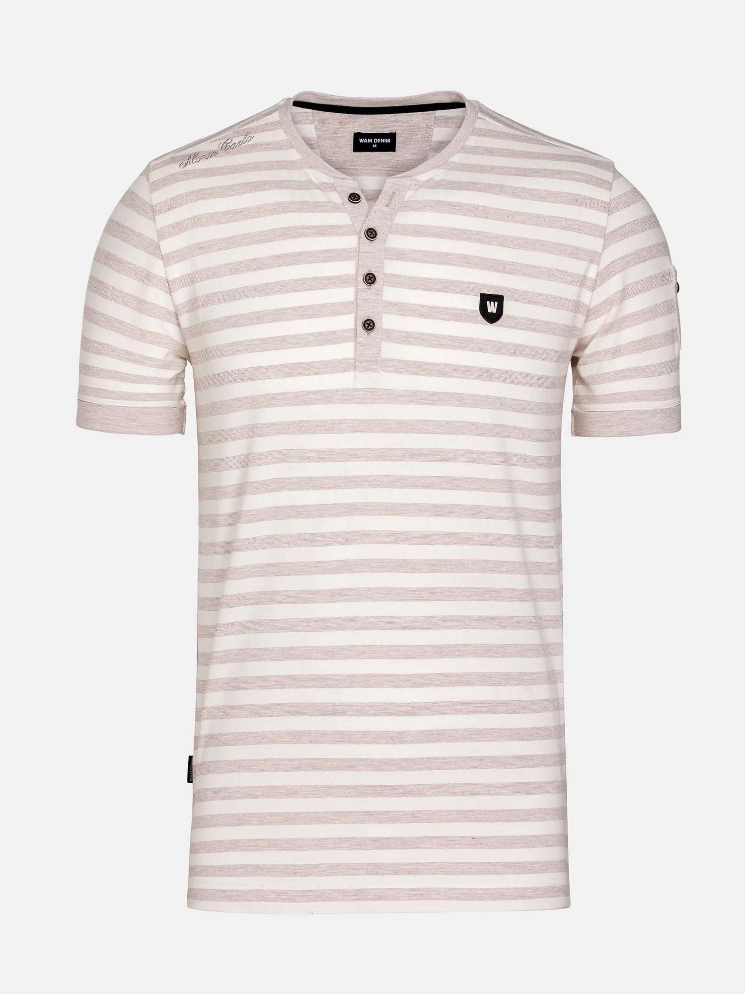 The Damien Beige Tshirt Wam Denim