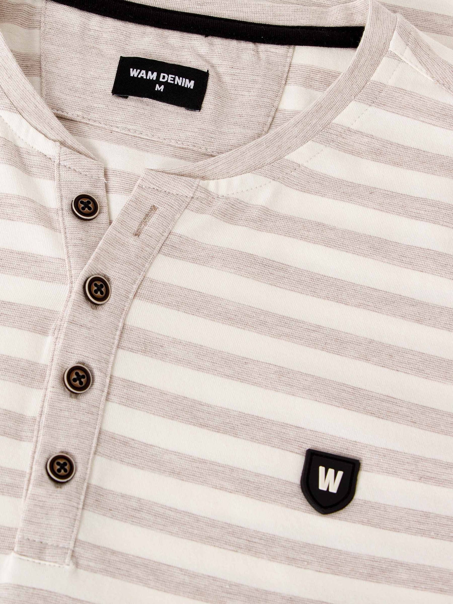 The Damien Beige Tshirt Wam Denim