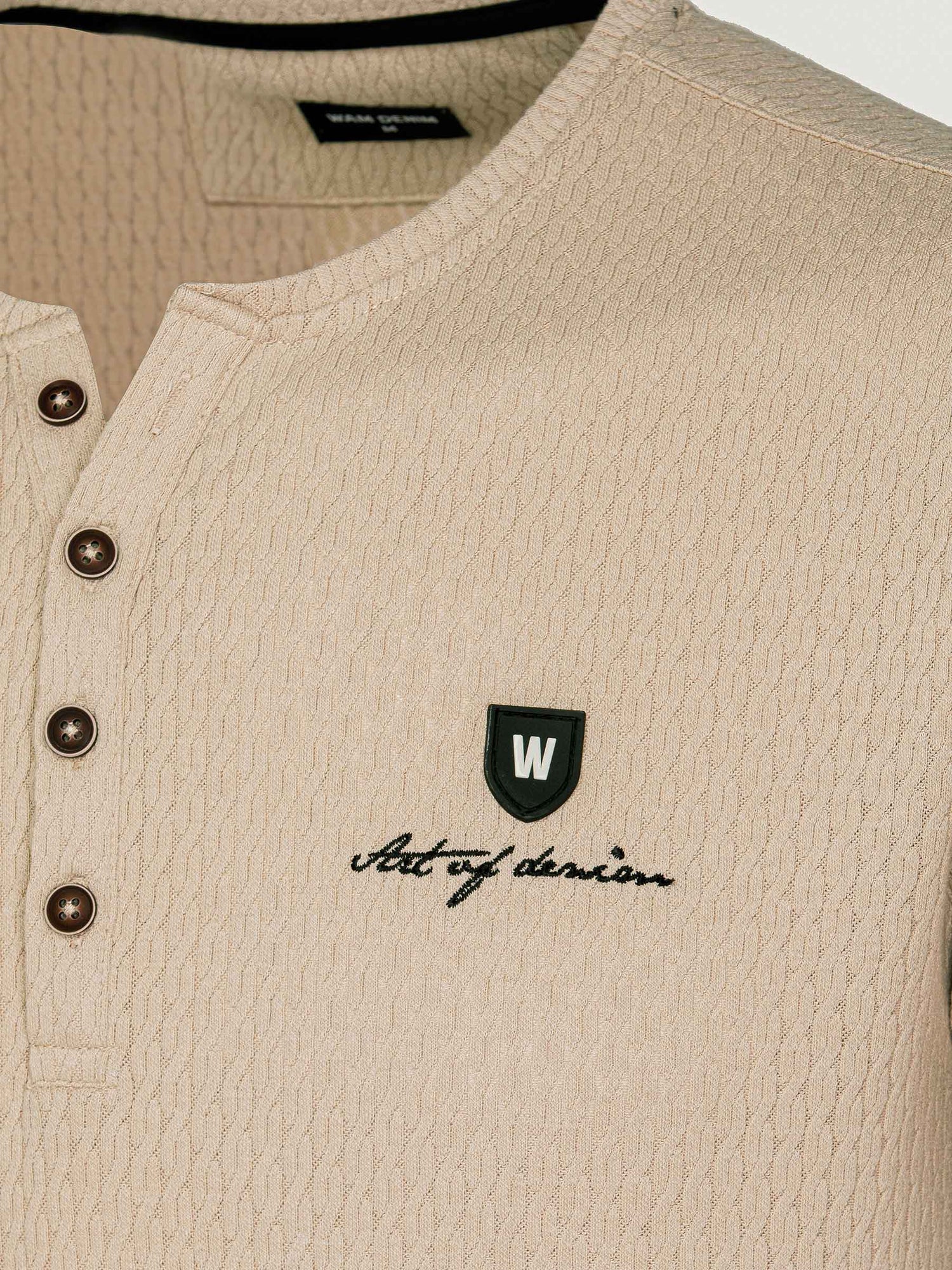 The Eriks Beige Tshirt Wam Denim