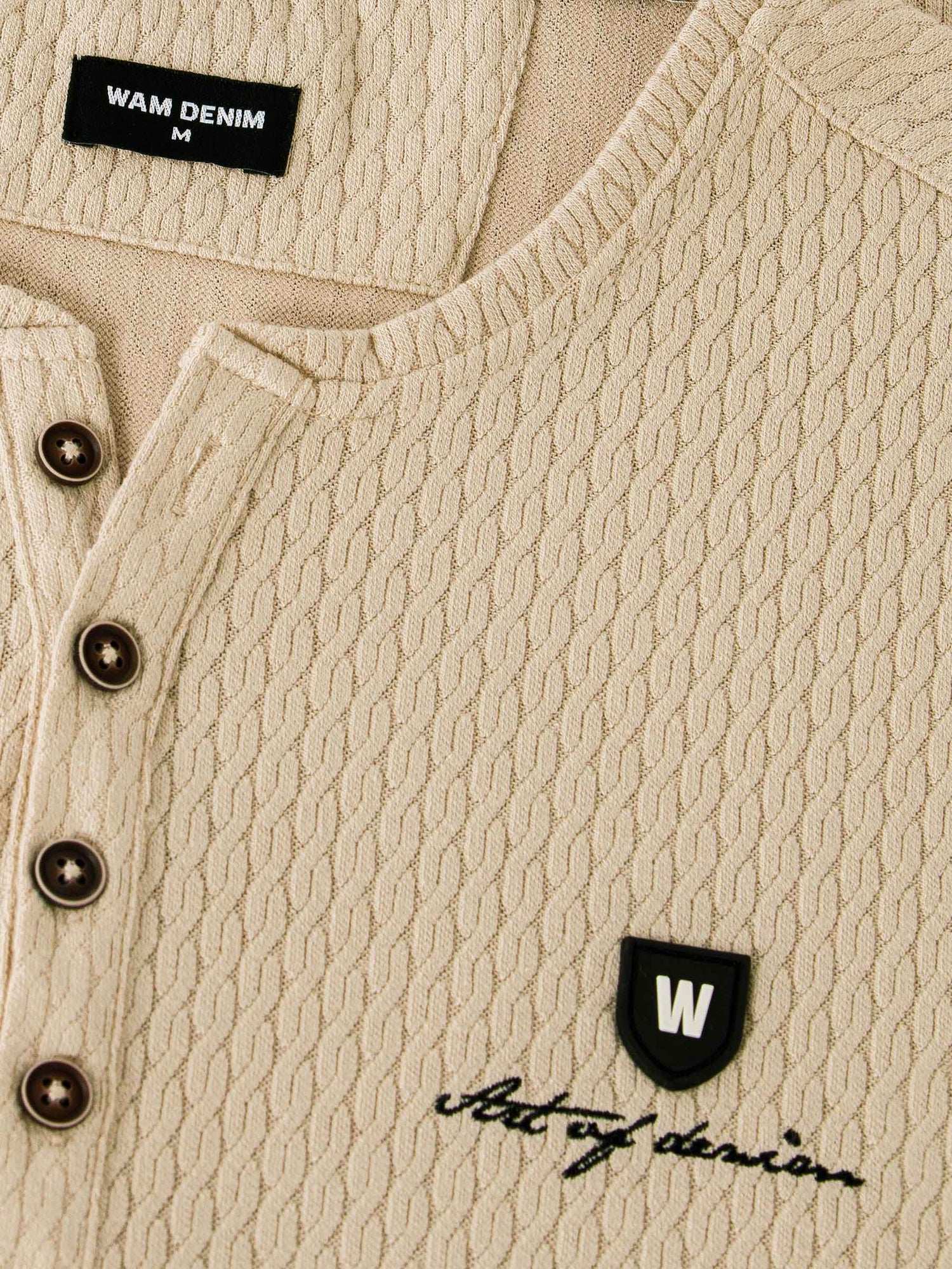 The Eriks Beige Tshirt Wam Denim