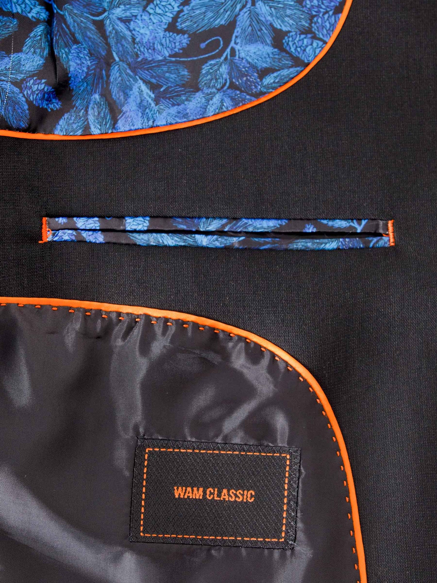 The Clarkson Black Suit Colbert Wam Denim