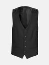 The Clarkson Black Suit Gilet