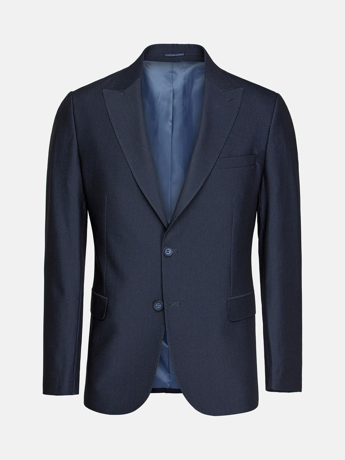 The Clarkson Navy Suit Colbert Wam Denim
