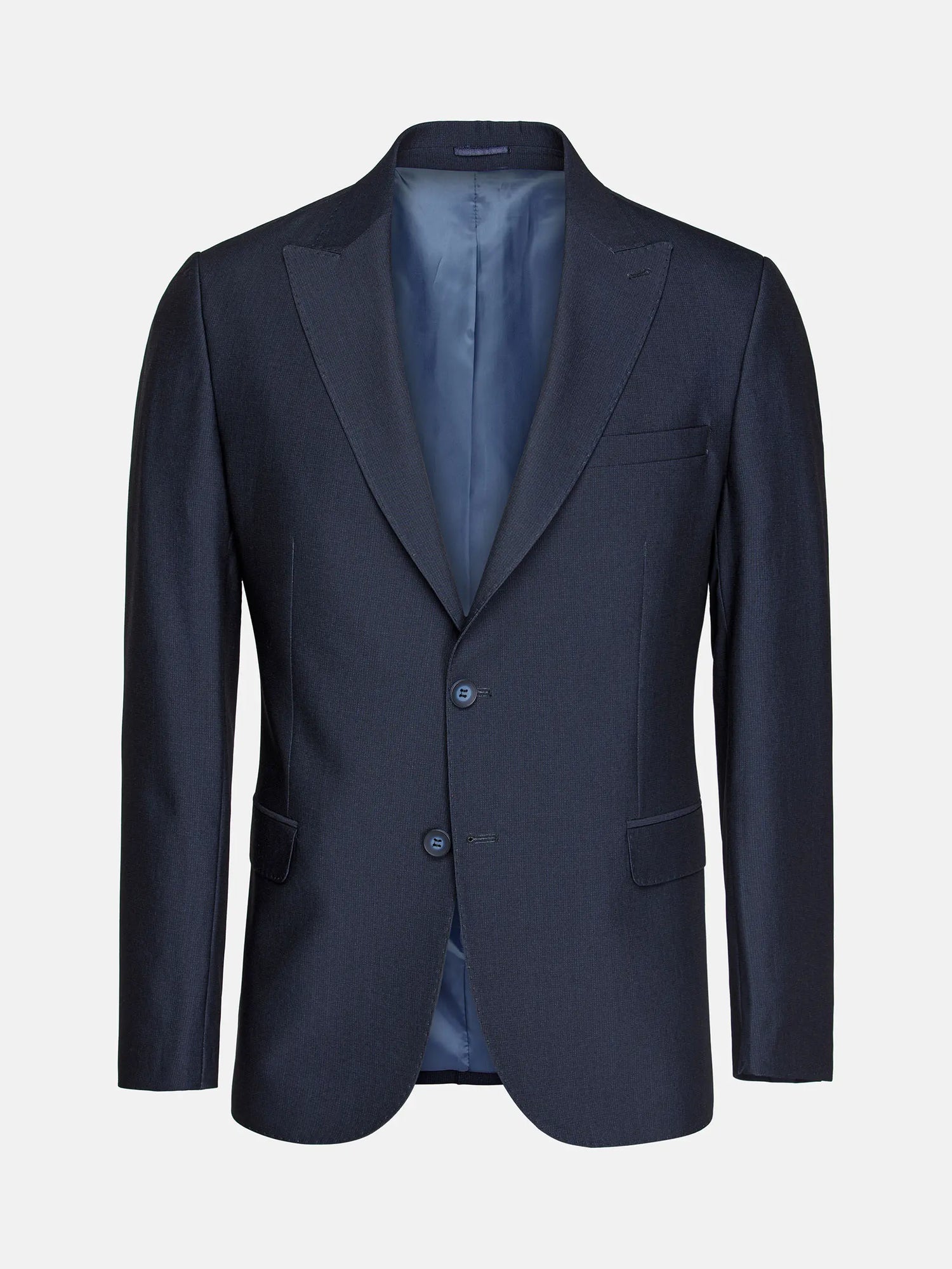 The Clarkson Navy Suit Colbert Wam Denim