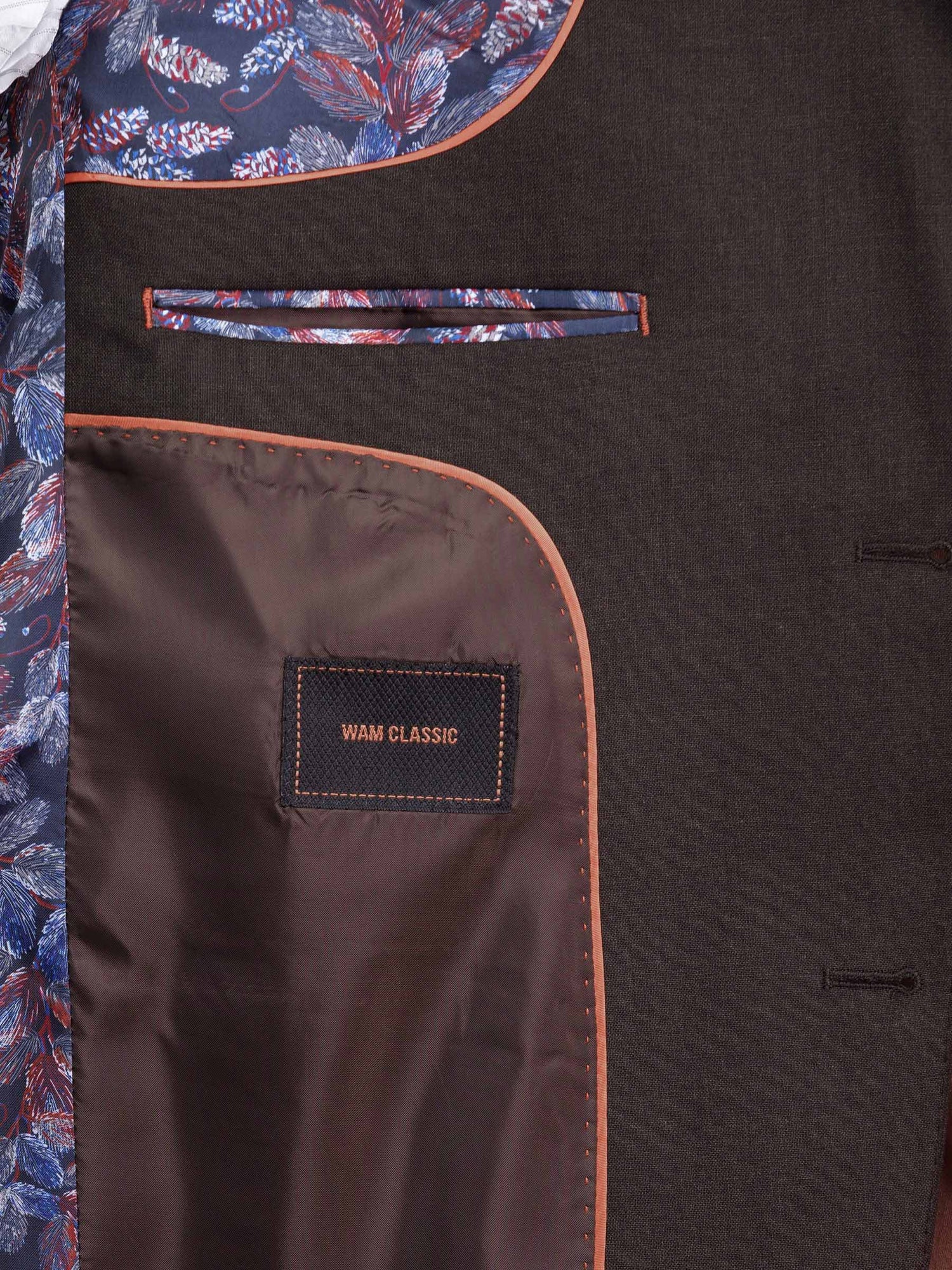 The Clarkson Brown Suit Colbert Wam Denim
