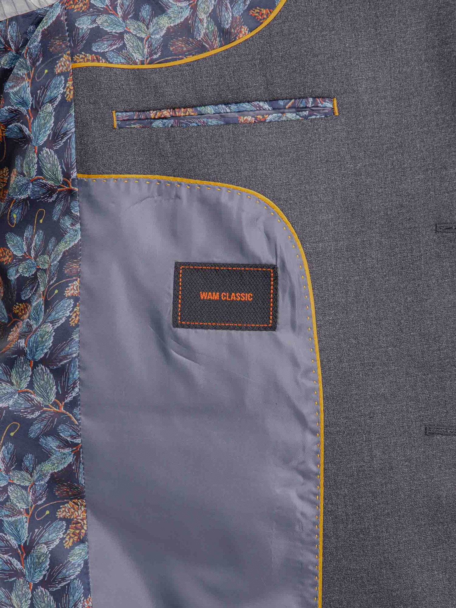 The Clarkson Anthracite Suit Blazer Wam Denim