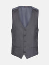 The Clarkson Anthracite Suit Gilet