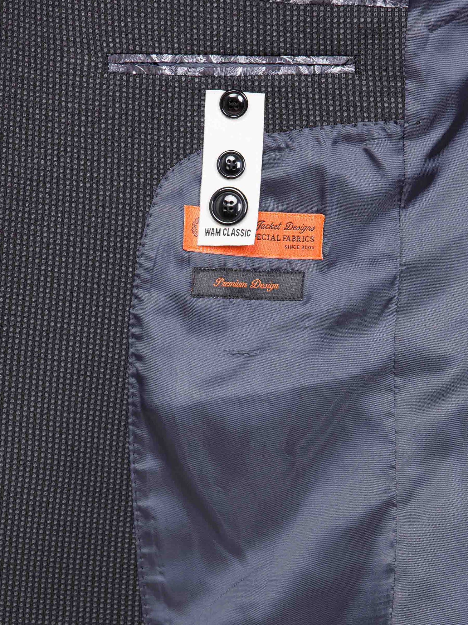 The Italy Black Blazer Wam Denim