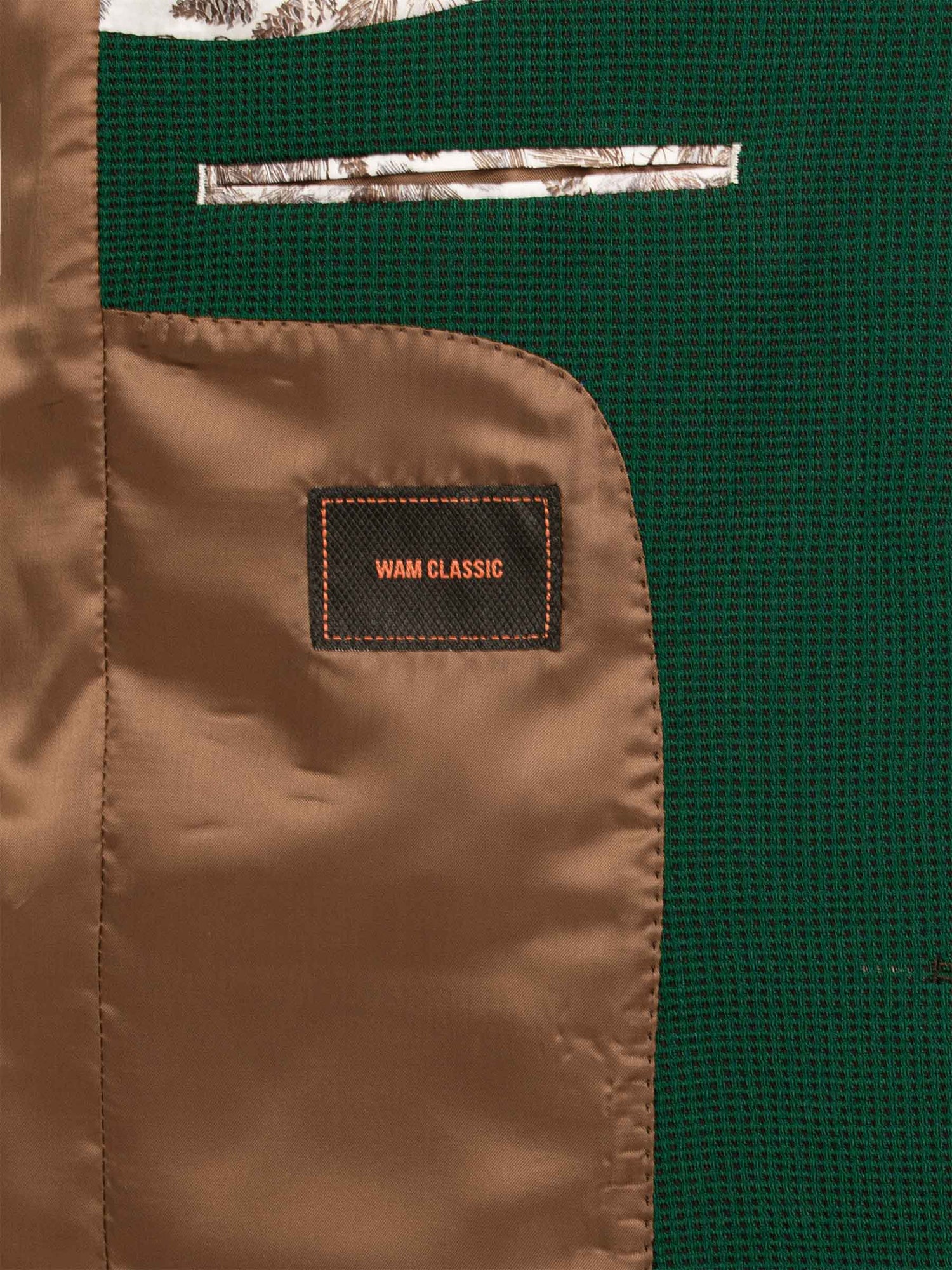 The Italy Green Blazer Wam Denim