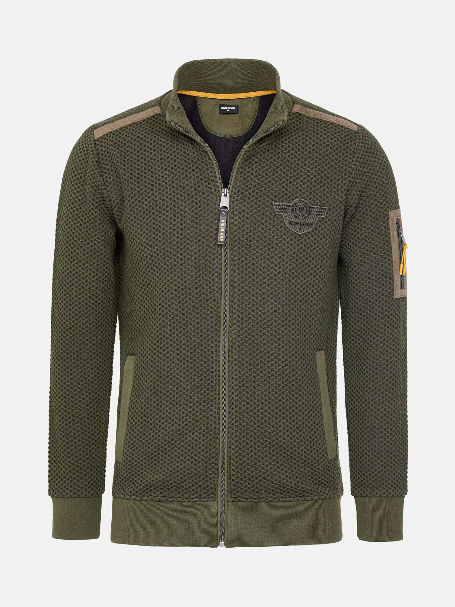 The Lyle Khaki Vest Wam Denim