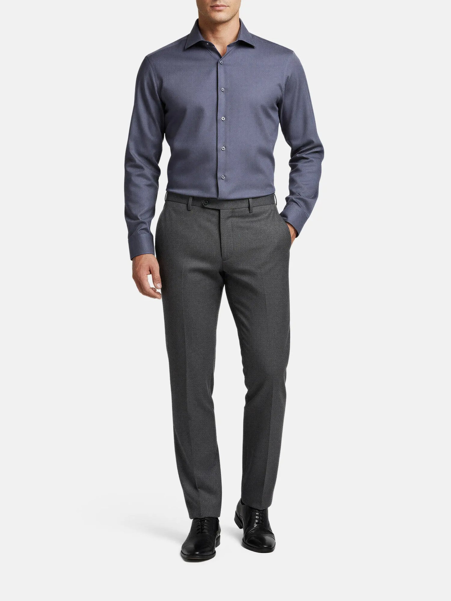 The Burgos Anthracite Shirt Wam Denim