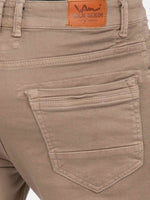 Dov Relaxed Fit Beige Jeans