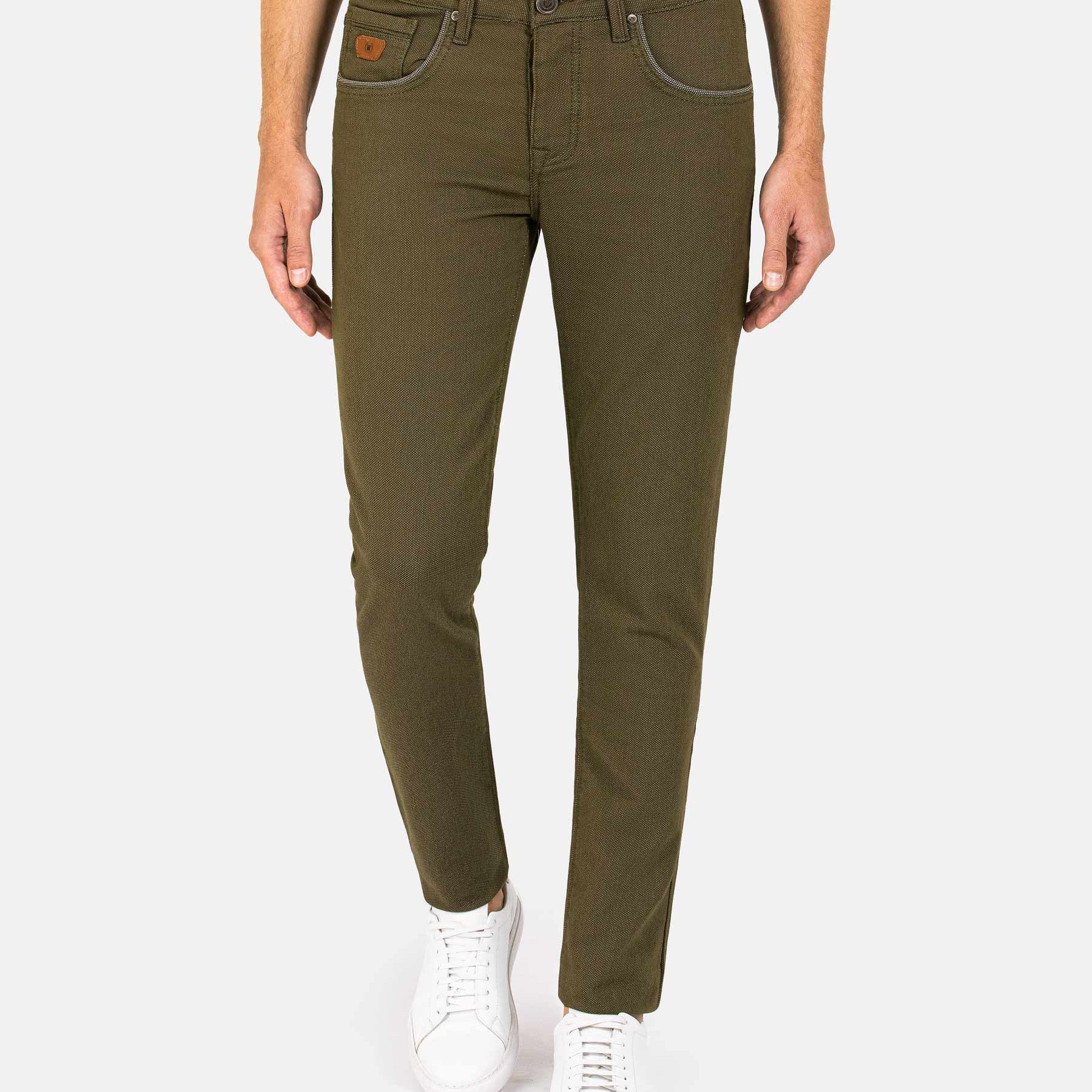 Jonah Slim Fit Khaki Jeans 42-34