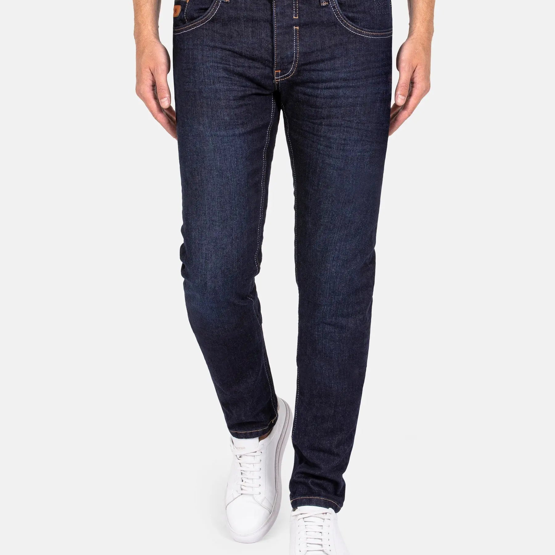 Oxford Slim Fit Dark Navy Jeans 40-34
