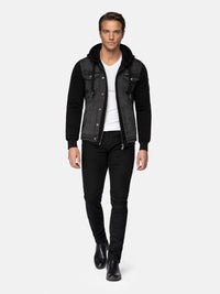 Spalding Relaxed Fit Blk Jeans 38-32