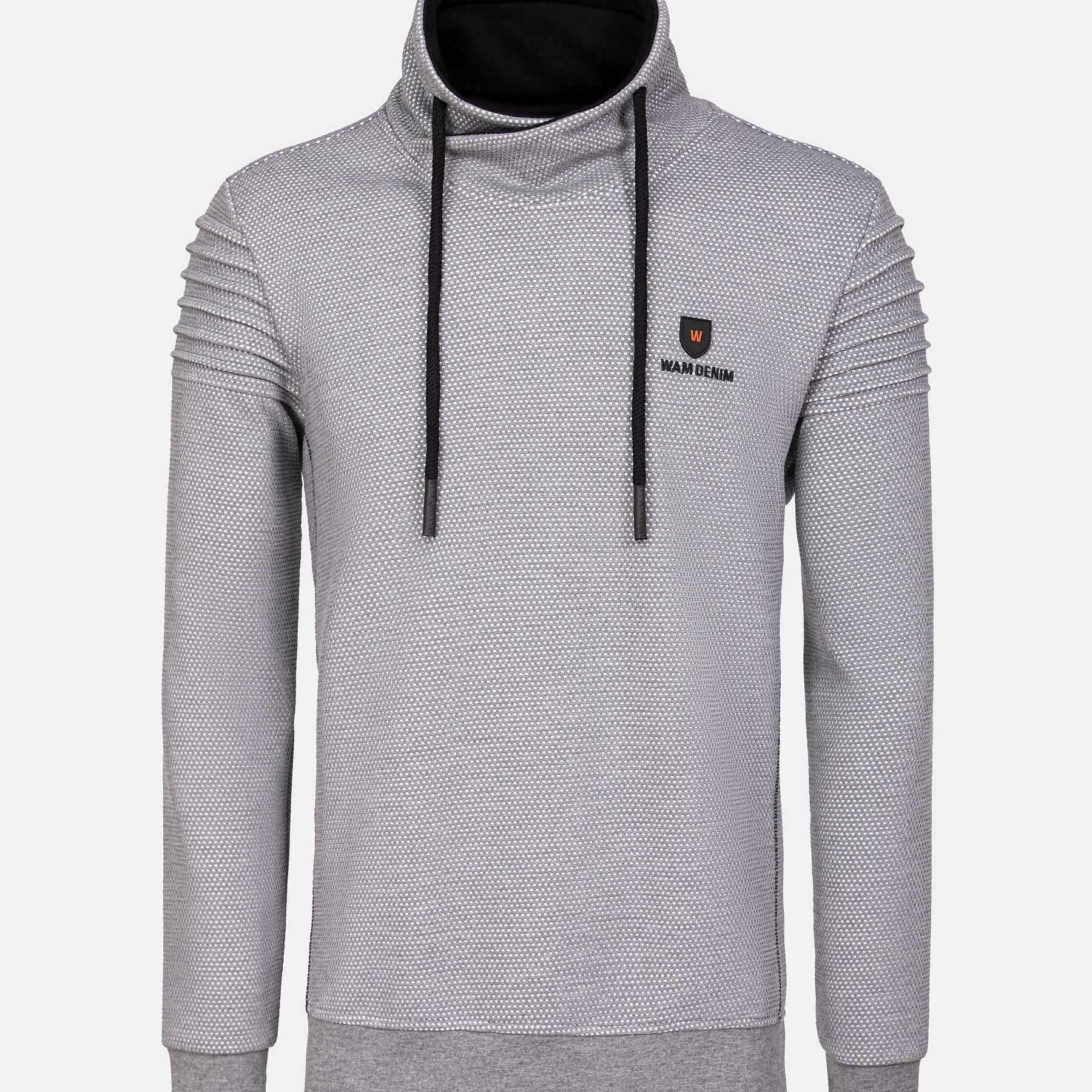 Casas High Neck Grey Sweater 6XL