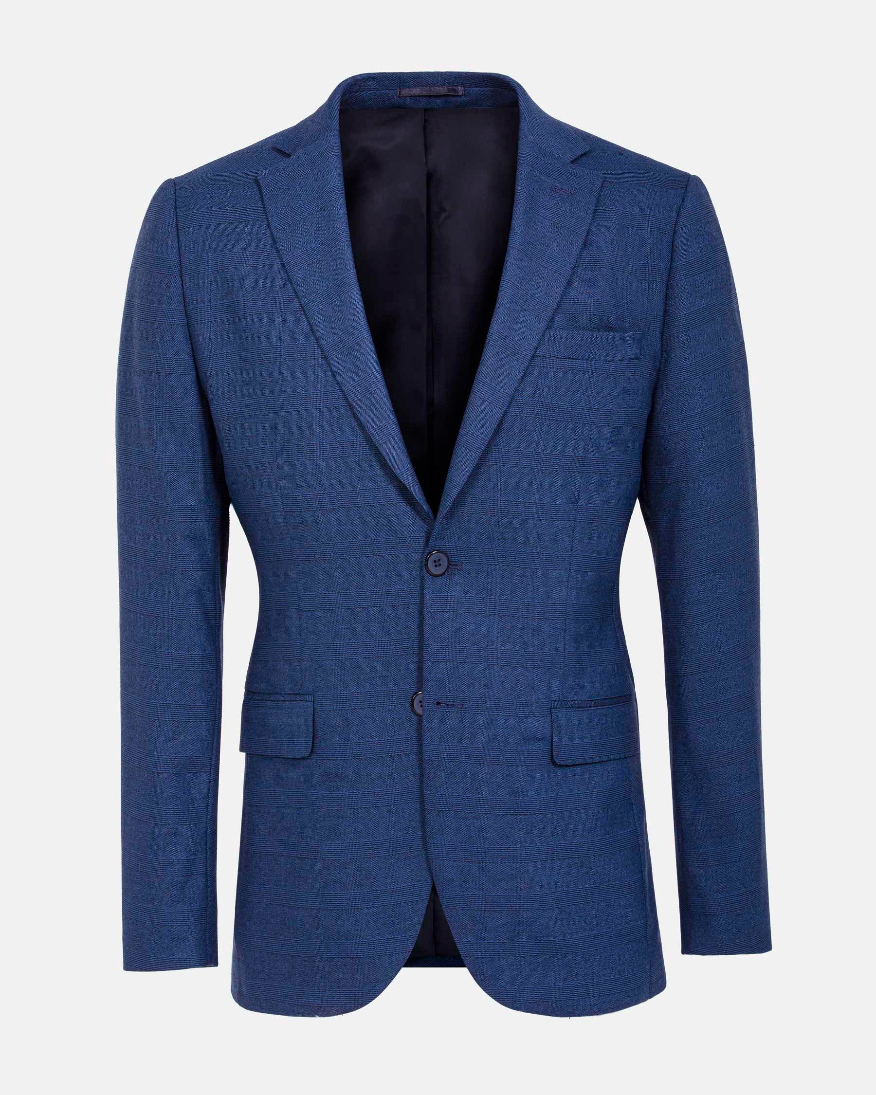 Gimont Single Breasted Navy Blazer 60