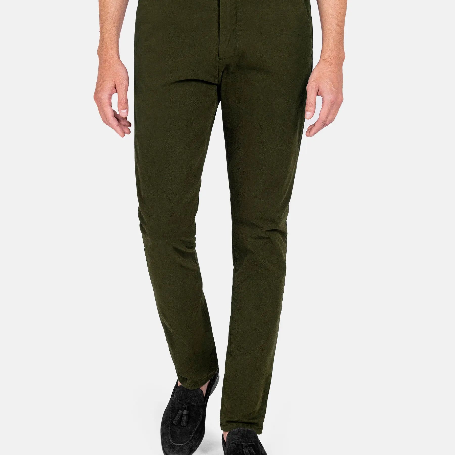 Laminia Slim Fit Khaki Chino 40-32