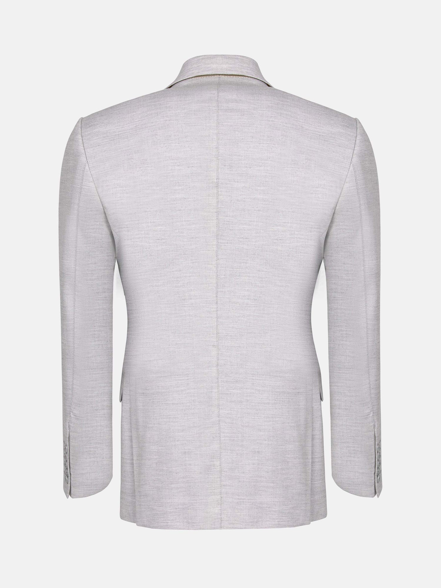 Newsted Comfort Wide Lapel Light Grey Blazer 60