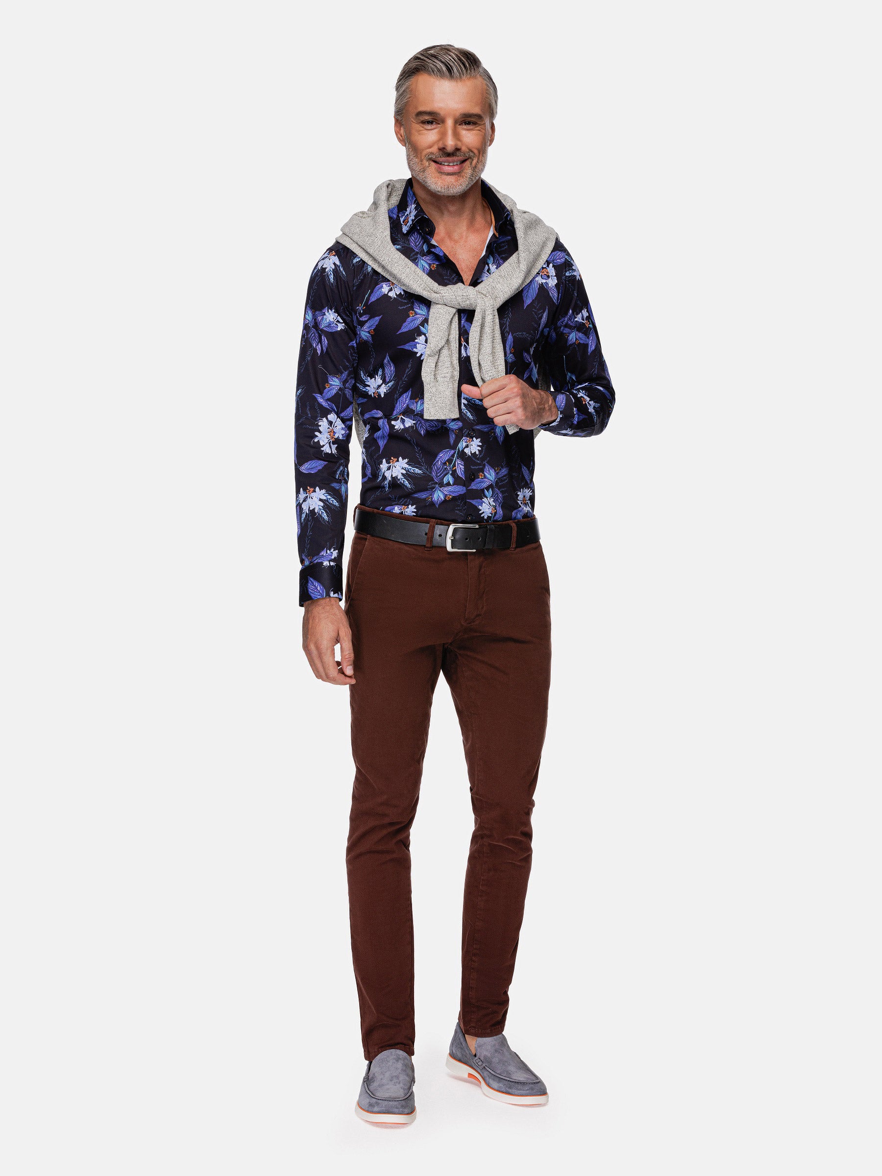 ★ Fallett★ Flower drawing man to man navy FA2501CR13NA 112817_grande.jpg?v=1737628369
