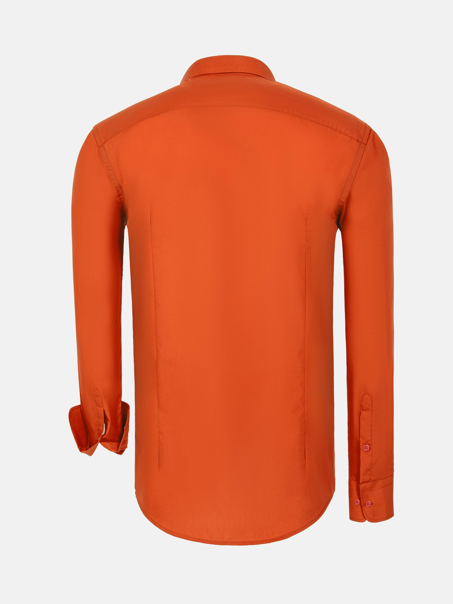 The Leira Dark Orange Shirt - Main Image