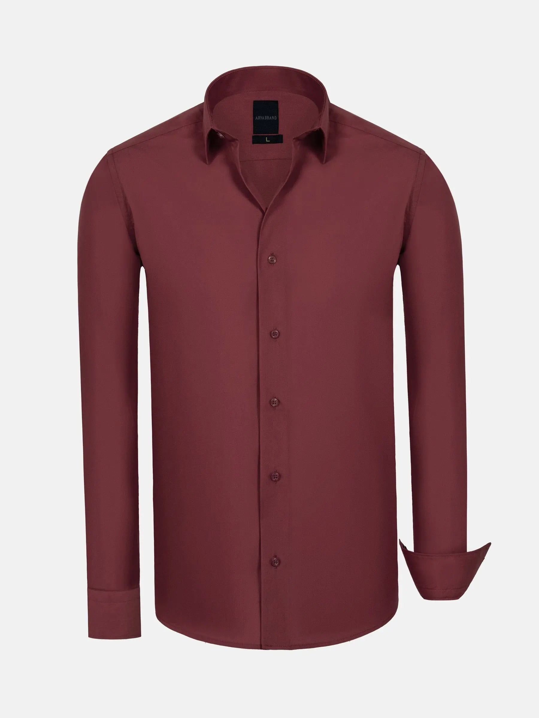 The Leira Dark Red Shirt – Wam Denim