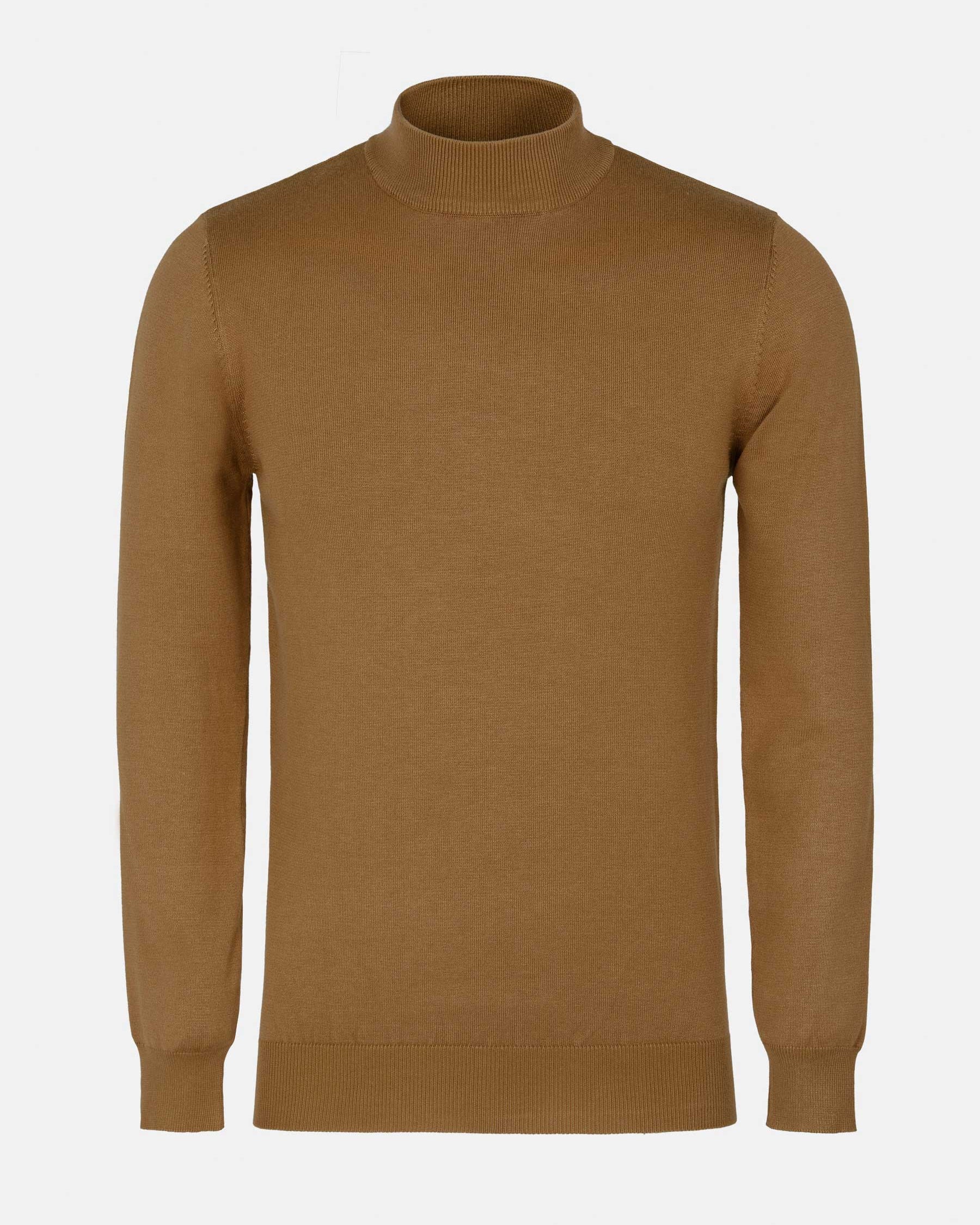 Siena Round-Necked Brown Pullover 6XL