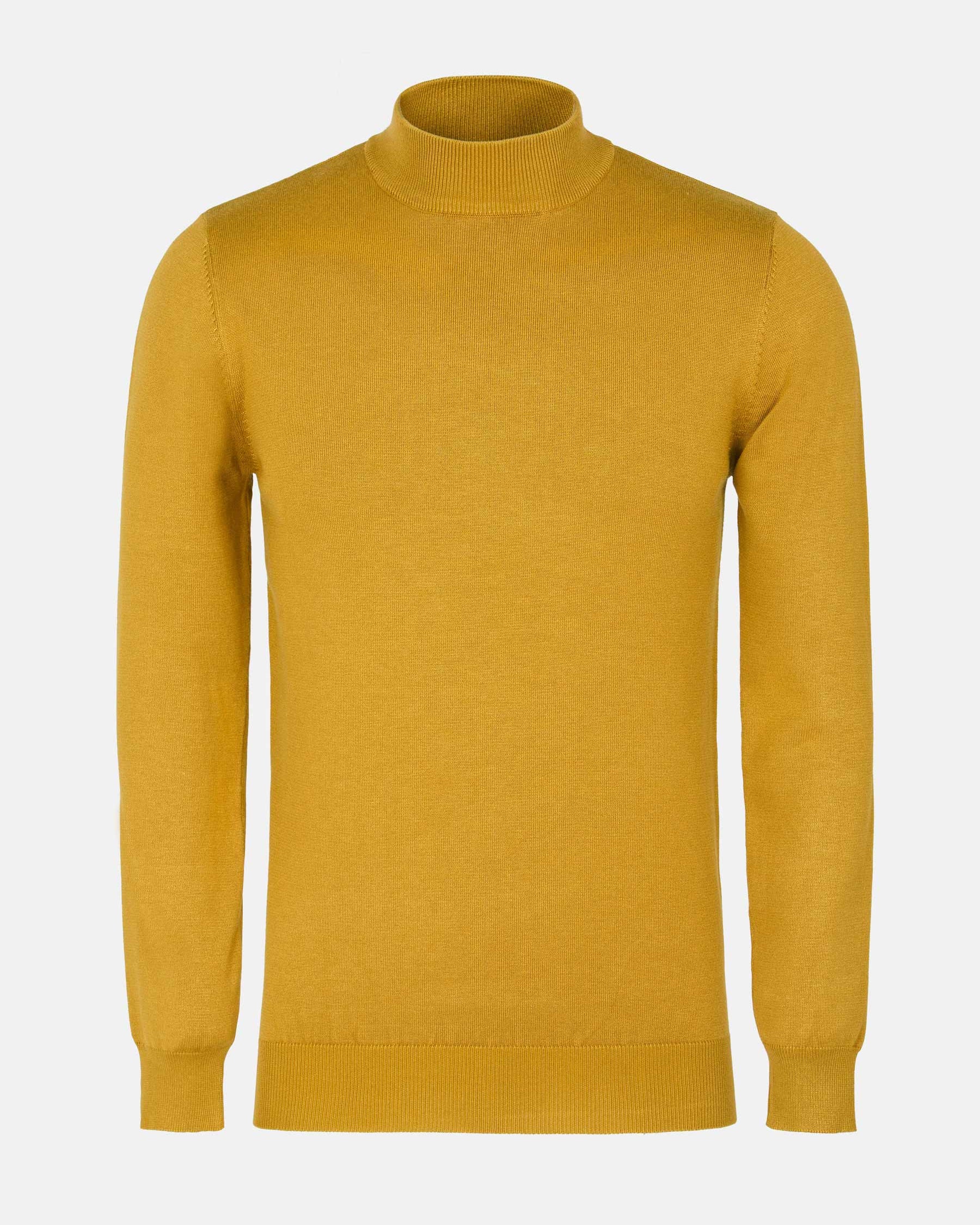 Siena Round-Necked Dark Yellow Pullover 6XL