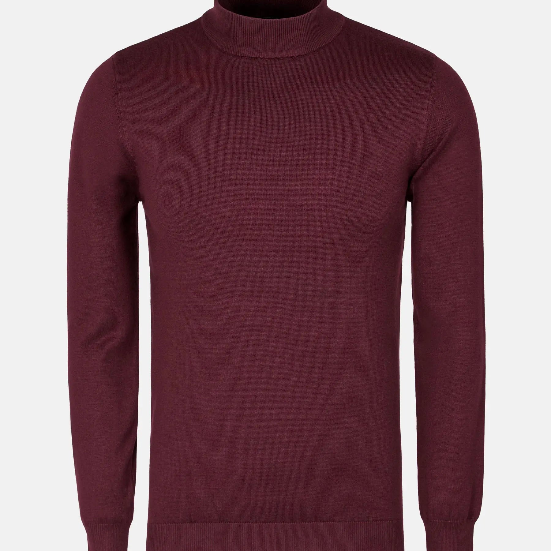 Siena Round-Necked Dark Red Pullover 6XL