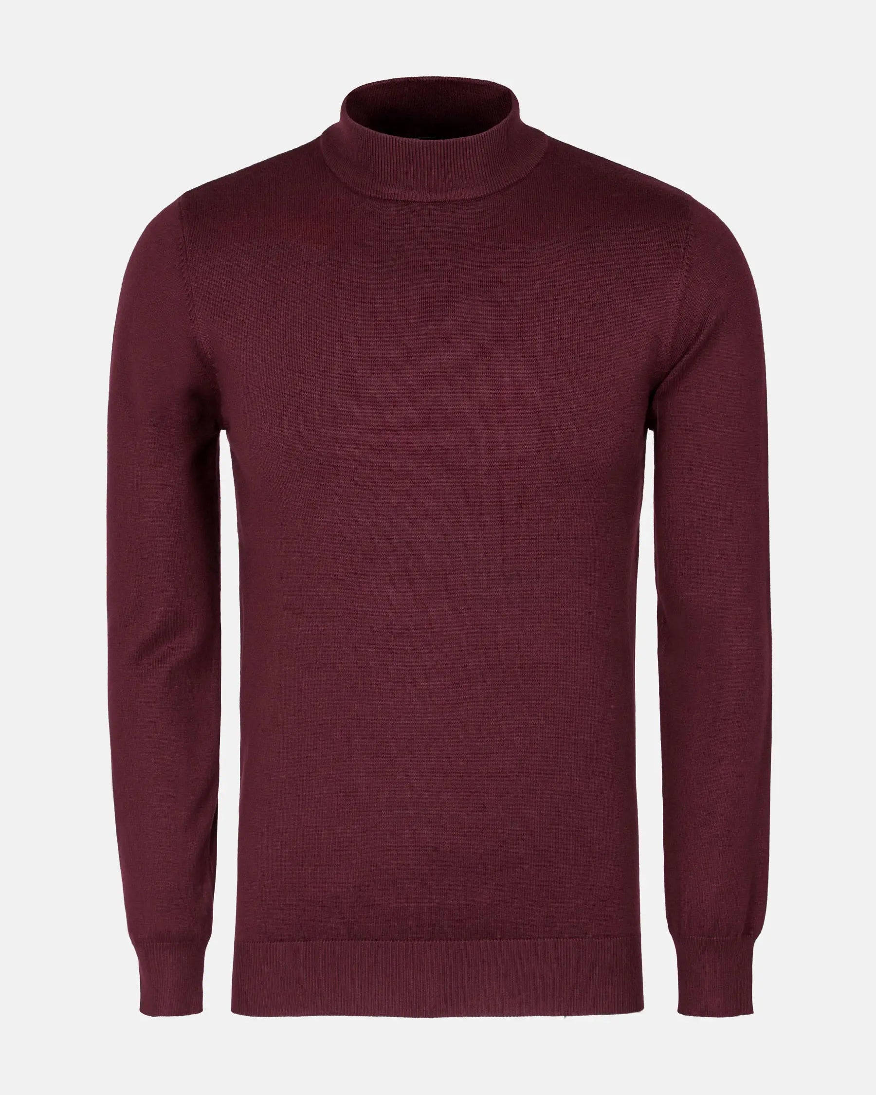 Siena Round-Necked Dark Red Pullover 6XL