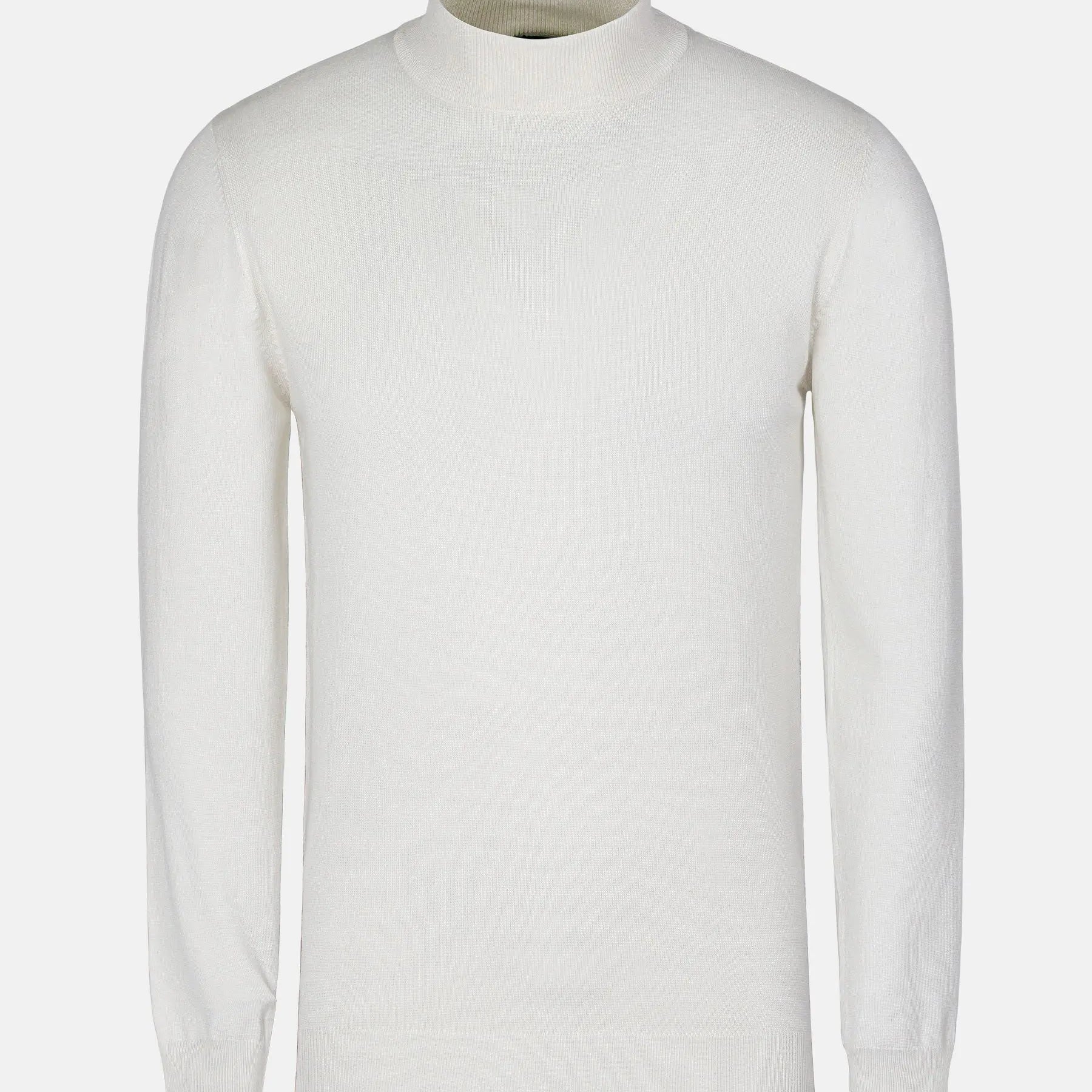 Siena Round-Necked White Pullover 6XL