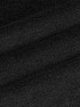 Close-up of the black knit fabric on the V-neck sweater – Wam Denim.