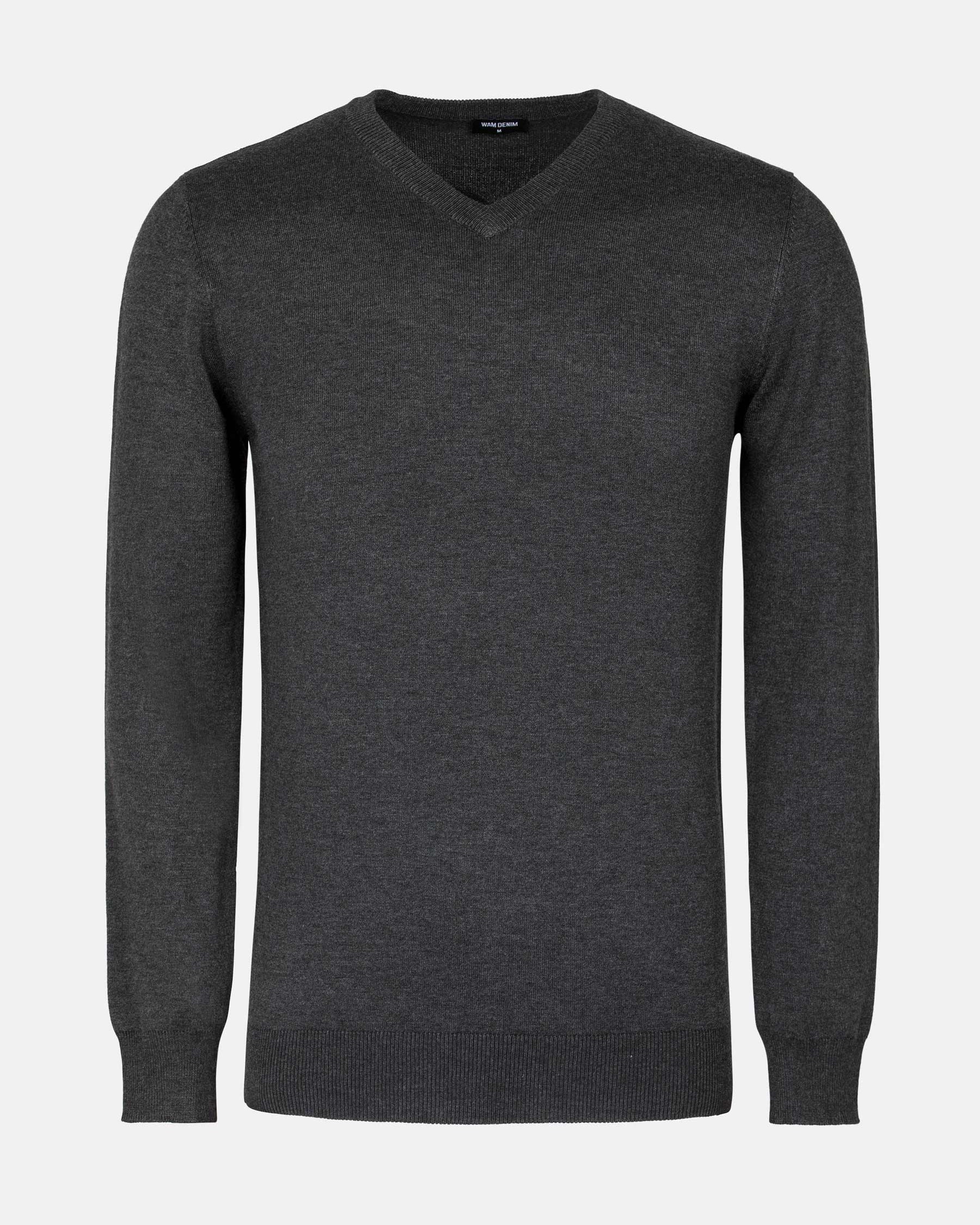 V-Neck Anthrite Pullover 6XL