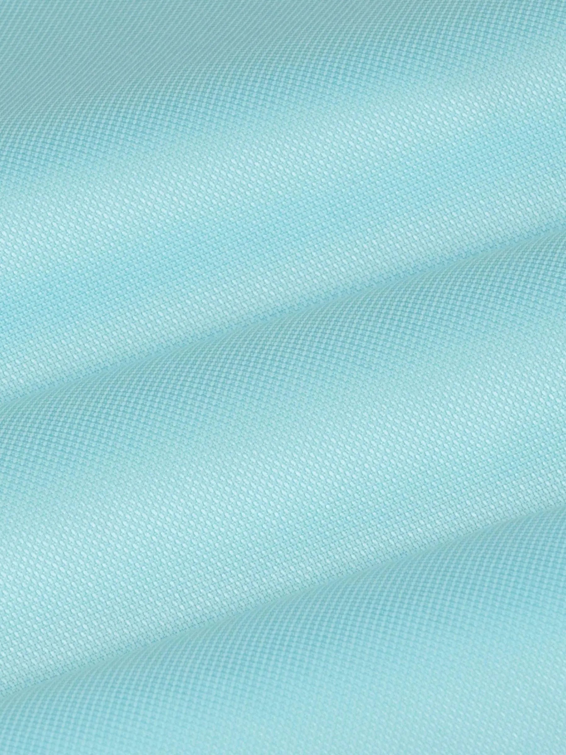 Mykonos Solid Light Turquoise Shirt Long Sleeve 6XL