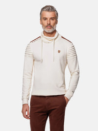 Jkson Turtlenecked Off-White Sweater 6XL