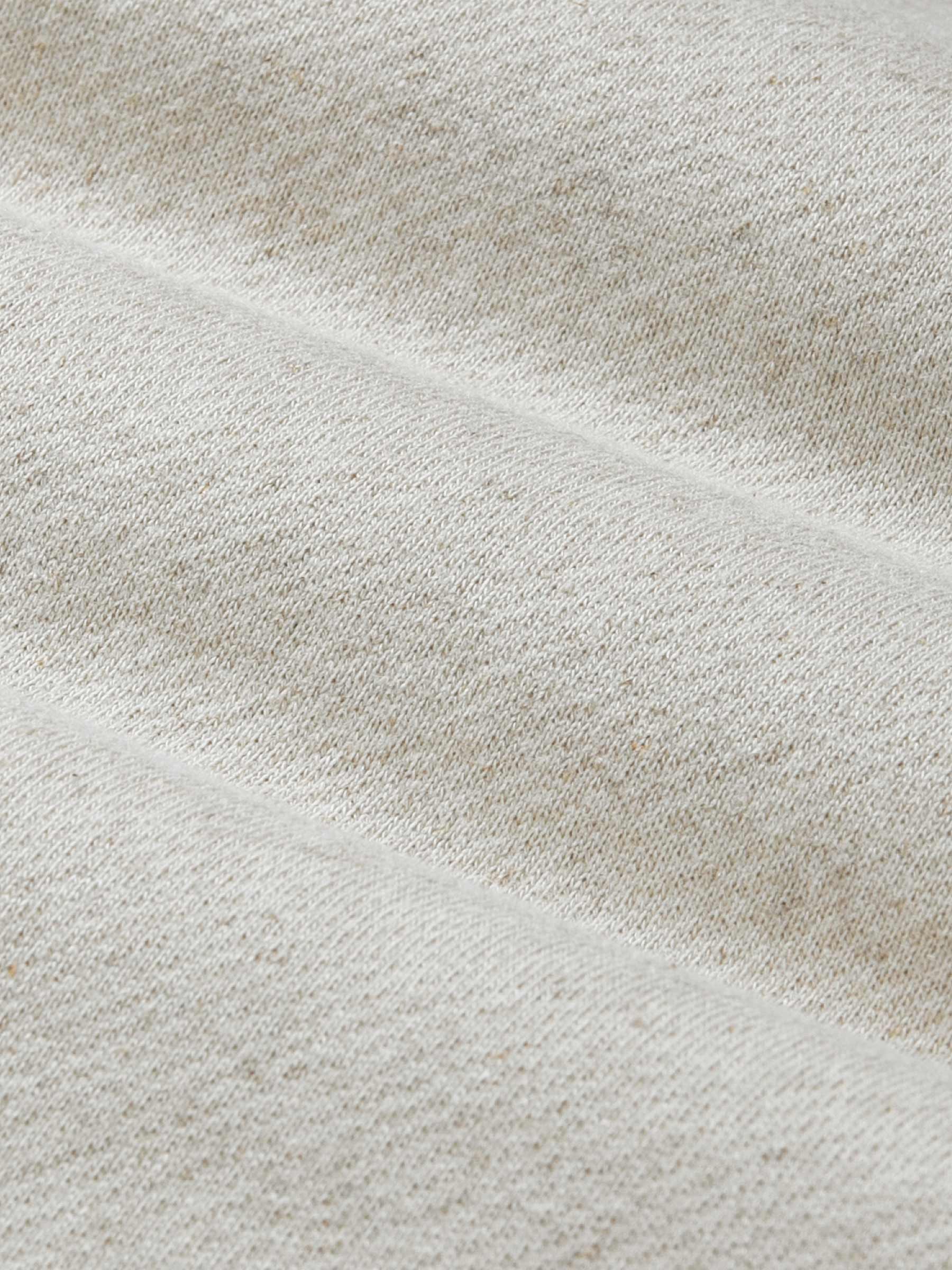 Quasar Mock Neck Beige Sweater 6XL
