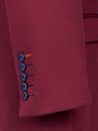Relaxed Slim Fit Monarch Dark Red Blazer 62