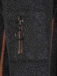 Phonix Crewneck Black Sweater 6XL