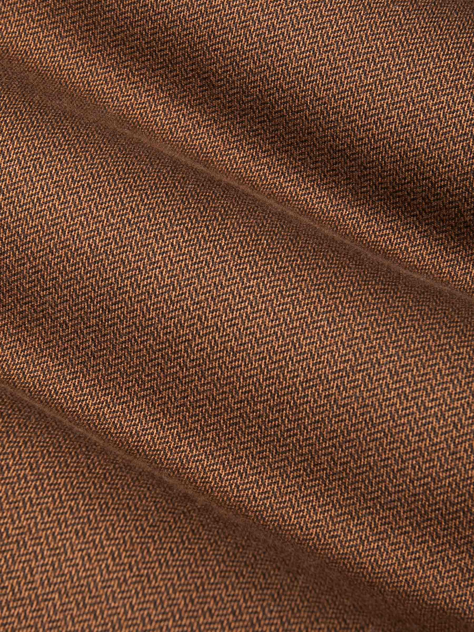 Santiago Slim Fit Textured Brown Jeans 40-32