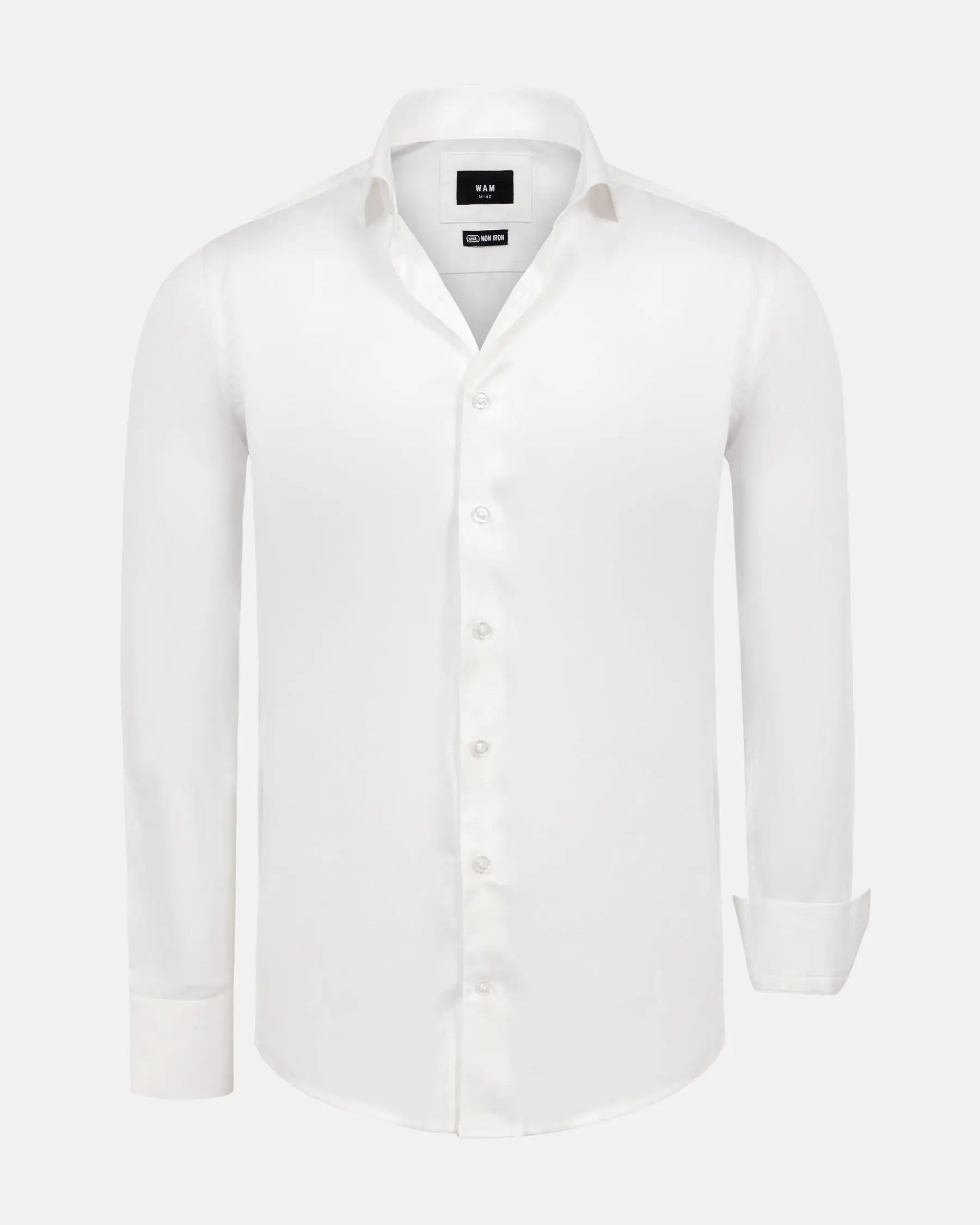 William White Slim Fit Mena Cotton Shirt 6XL