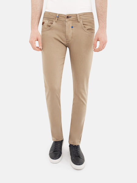 Sahara Button Closure Light Beige Jeans – Wam Denim