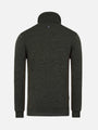 Galahad Mock Neck Khaki Sweater 6XL