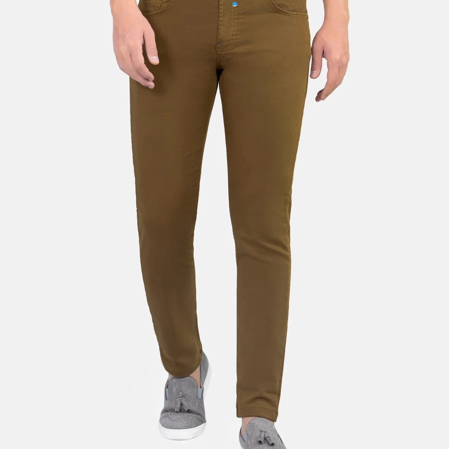 Serengeti stretchy Slim fit Dark Beige Jeans 40-32